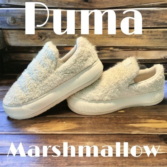 Suede Mayu Slip-On Platform Sneakers Woman’s Sz 9 🔥Like New - Picture 1 of 11